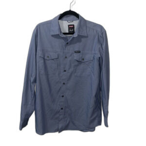 Wrangler Button Up Long Sleeve Men's Medium